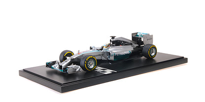MERCEDES AMG W05 LEWIS HAMILTON WORLD CHAMPION 2014