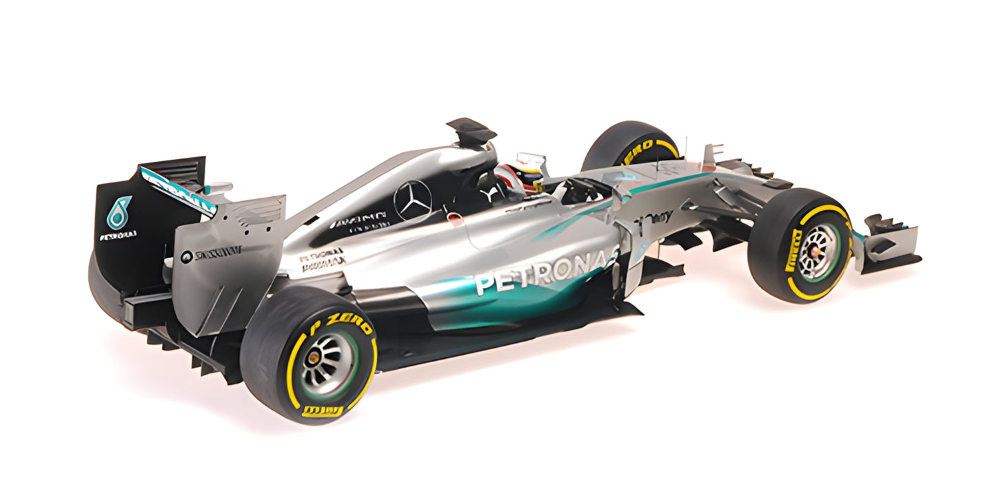 MERCEDES AMG W05 LEWIS HAMILTON WORLD CHAMPION 2014