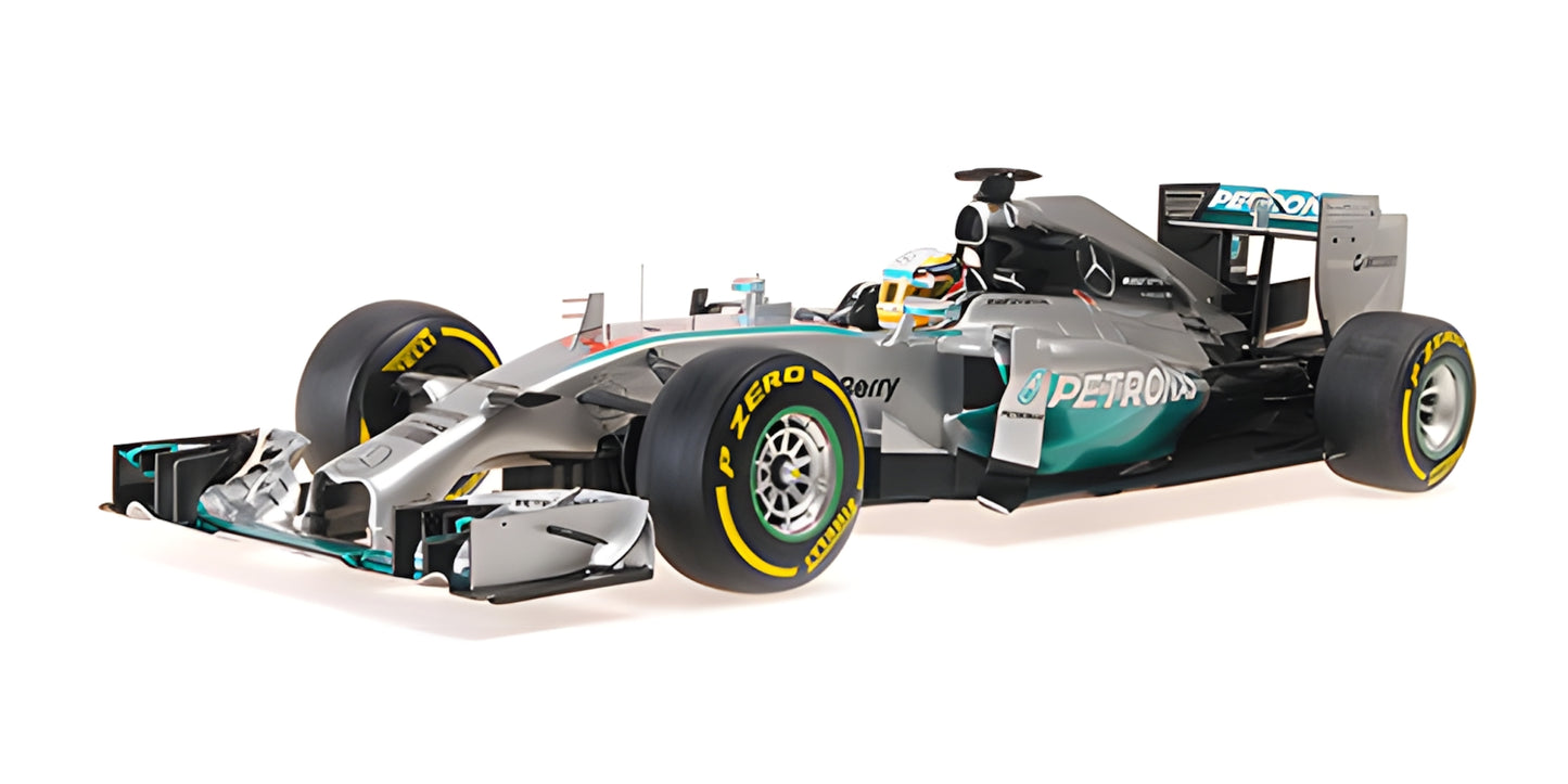 MERCEDES AMG W05 LEWIS HAMILTON WORLD CHAMPION 2014