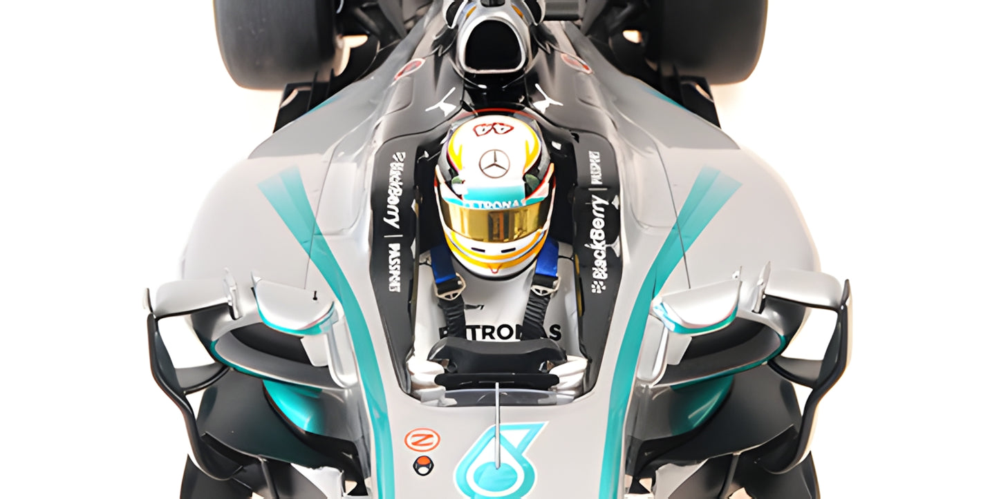 MERCEDES AMG W05 LEWIS HAMILTON WORLD CHAMPION 2014