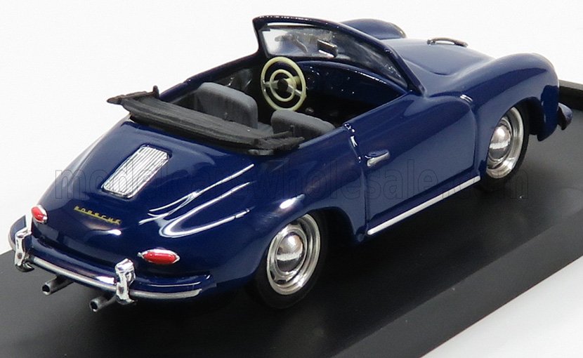 Porsche 356 Speedster Open 1952 Blue Brumm 1:43 scale model - image 2