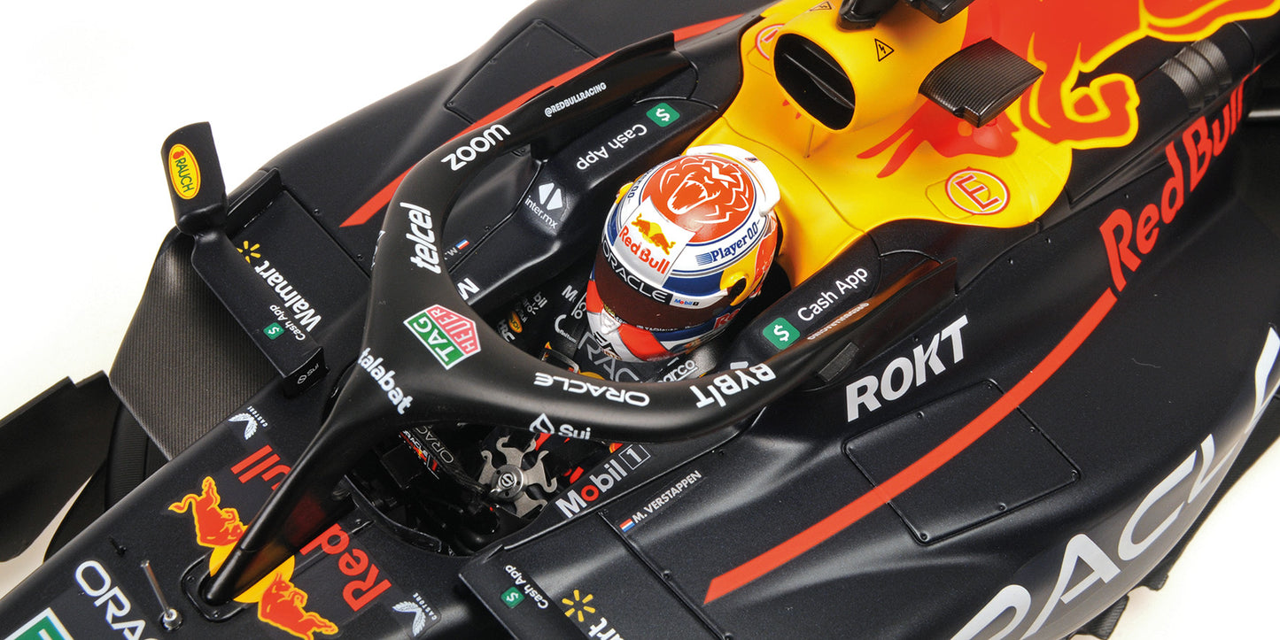 RED BULL RB19 MAX VERSTAPPEN 2ND PLACE QATAR SPRINT RACE WORLD CHAMPION 2023