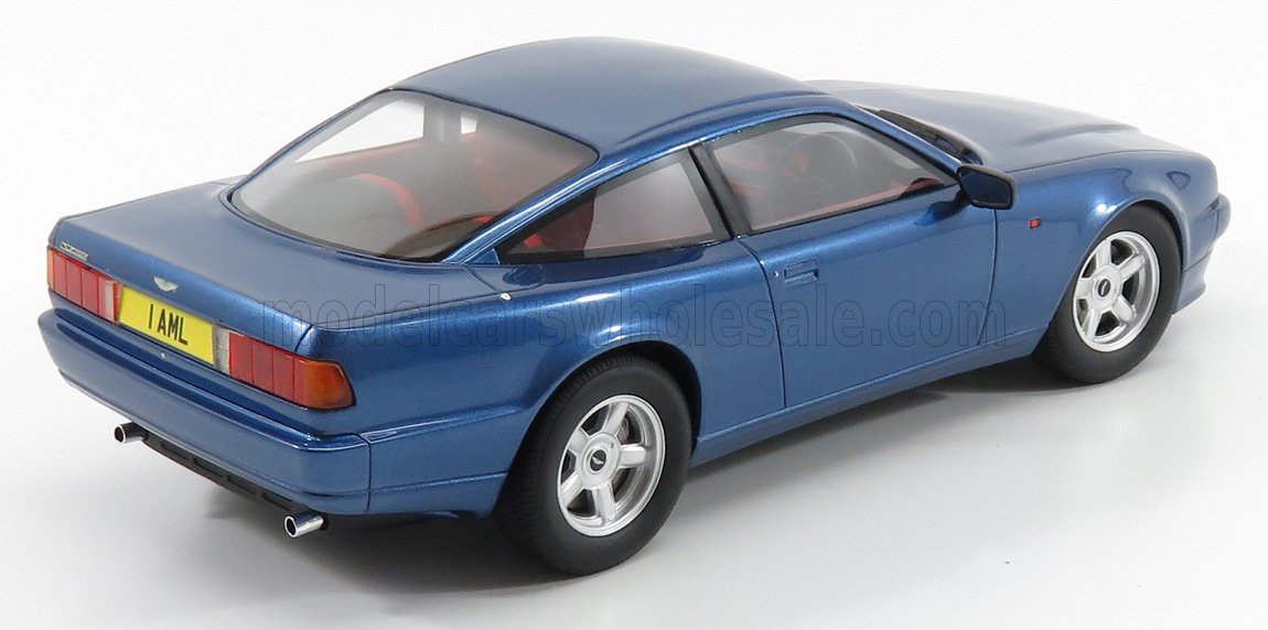 ASTON MARTIN - VIRAGE COUPÉ 1988 - AZUL METALIZADO Maqueta de coche en Vroomi