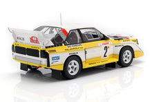AUDI - QUATTRO SPORT S1 (night version) N 2 4th RALLY MONTECARLO 1986 WALTER ROHRL - CHRISTIAN GEISTDORFER - YELLOW WHITE RED