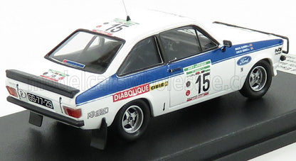 FORD ENGLAND - ESCORT MKII RS2000 N 15 RALLY BANDAMA 1979 C.TORRES - M.OLIVEIRA - WHITE BLUE