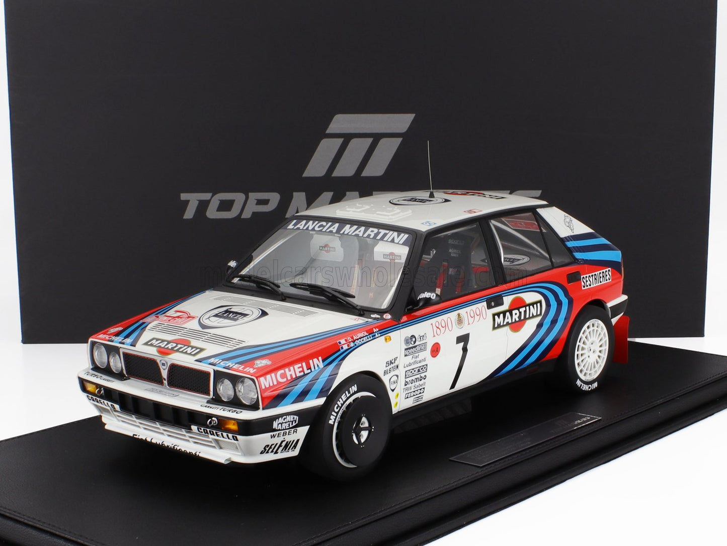 LANCIA | DELTA HF INTEGRALE MARTINI 16V N 7 WINNER RALLY MONTECARLO 1990 D.AURIOL - B.OCCELLI