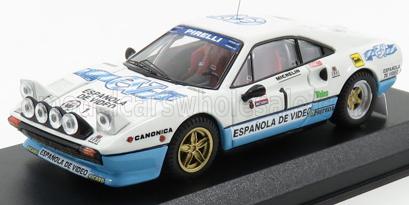 FERRARI | 308 GTB N 1 WINNER RALLY CRITERIUM LUIS DE BAVIERA 1984 ZANINI - AUTET