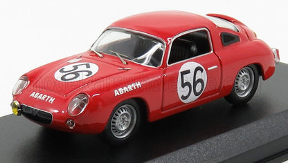 FIAT - ABARTH 700S N 56 24h LE MANS 1961 BASSI - RIGAMONTI - ROUGE - Vroomi