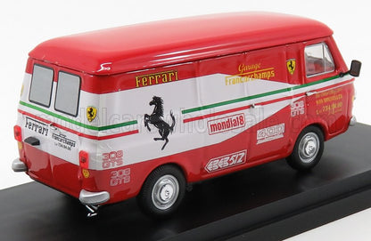 FIAT - 238 VAN ASSISTANCE FERRARI FRANCORCHAMPS 1972 - RED WHITE