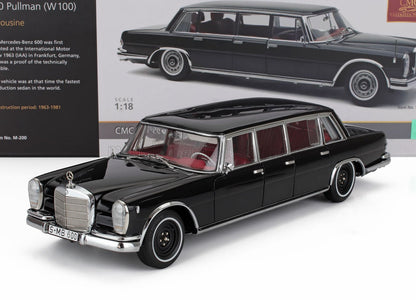 MERCEDES BENZ - S-CLASS 600 PULLMAN W100 1963 - BLACK