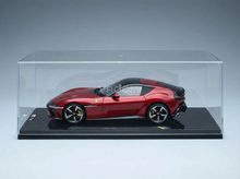 12CILINDRI 2024 - WITH SHOWCASE - NUMBERED ONE BY ONE - ROSSO IMOLA - RED MET Scale model car on Vroomi