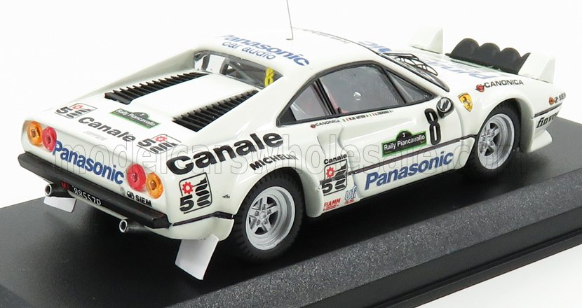 FERRARI - 308 GTB Gr.4 N 8 WINNER RALLY PIANCAVALLO 1982 DE ANTONI - TOGNANA - WHITE - Vroomi
