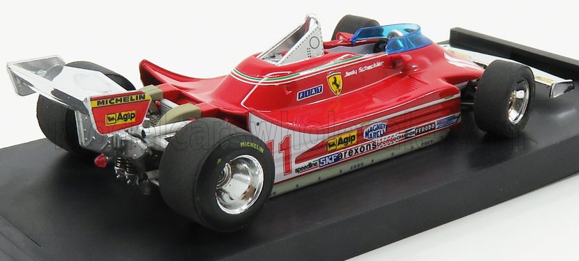 FERRARI - F1 312T4 N 11 WORLD CHAMPION WINNER MONZA ITALY GP 1979 JODY SCHECKTER - RED Scale model car on Vroomi