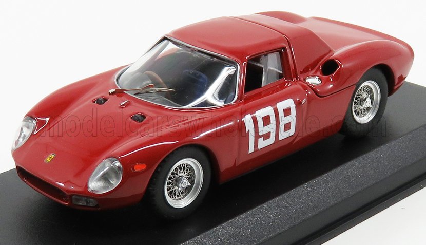 FERRARI | 250LM COUPE N 198 WINNER COPPA F.I.S.A. MONZA 1966 E.LUATI