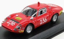 FIAT - ABARTH OT1300 N 236 VAINQUEUR DE LA CATÉGORIE TARGA FLORIO 1970 GARUFI - ROUGE - Vroomi