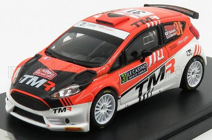 FORD ENGLAND  FIESTA R5 N° 31 RALLYE DE MONTECARLO 2019 T. KATSUTA - D. BARRIT - ORANGE ET BLANC