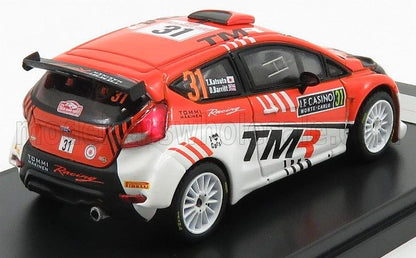 FORD ENGLAND  FIESTA R5 N° 31 RALLYE DE MONTECARLO 2019 T. KATSUTA - D. BARRIT - ORANGE ET BLANC