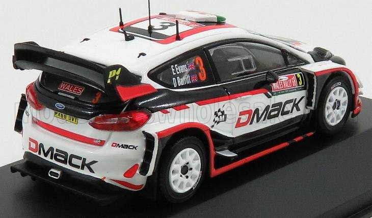 Ford Fiesta WRC No. 3 E. Evans D. Barritt Winner Rally Wales 2017 Minipartes 1:43 scale model - image 2