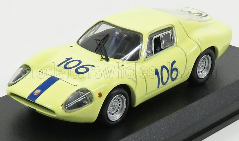 FIAT - ABARTH OT1300 N 106 TARGA FLORIO 1968 VIRGILIO - PANEPINTO - JAUNE - Vroomi