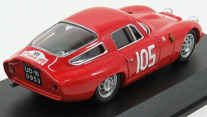 ALFA ROMEO - TZ1 N 105 2nd RALLY TOUR DE CORSE 1964 ROLLAND - G.AUGIAS - RED