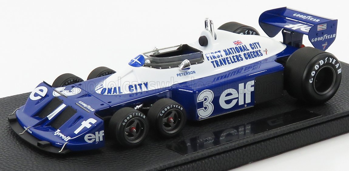 TYRRELL | F1  P34/2 ELF FORD SIX WHEELS N 3 SEASON GP 1977 R.PETERSON