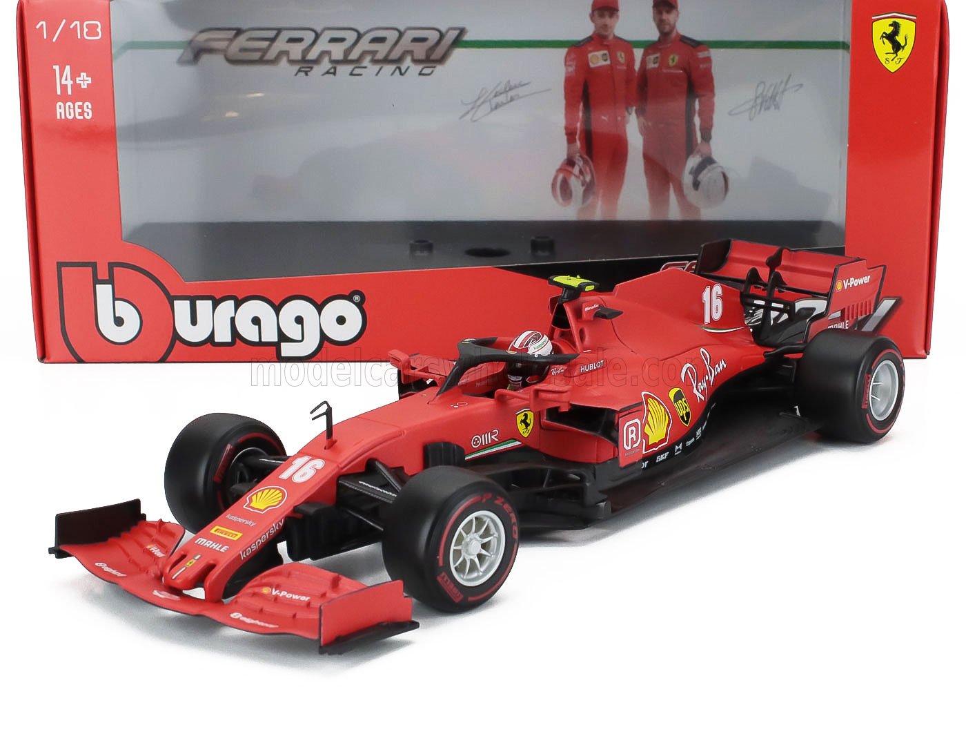 FERRARI | F1  SF1000 TEAM SCUDERIA FERRARI MISSION WINNOW N 16 2nd AUSTRIAN GP 2020 C.LECLERC - WITH SOFT WHEELS | MATT