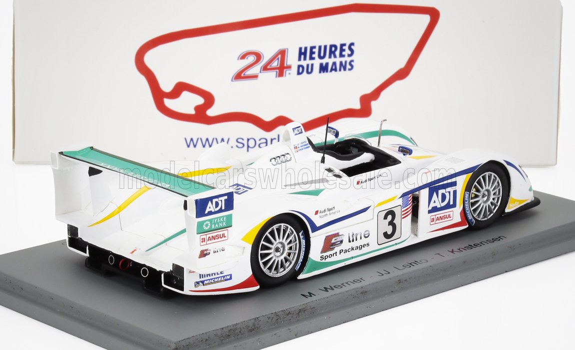 AUDI | R8 3.6L TURBO TEAM ADT CHAMPION RACING N 3 WINNER 24h LE MANS 2005 TOM KRISTENSEN - JJ LETO - MARCO WERNER