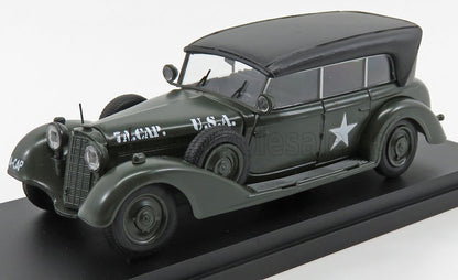 MERCEDES BENZ - 770W CABRIOLET CLOSED U.S.A. ARMY 1945 - MILITARY GREEN BLACK