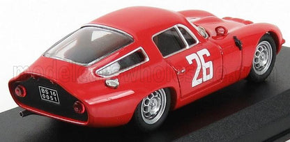ALFA ROMEO - TZ1 N 26 1000km MONZA 1965 PIANTA - SALA - RED