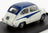 Voiture miniature classique bleu et blanc, réplique détaillée pour collectionneurs — Vroomi