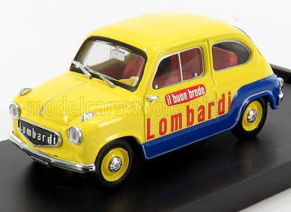 FIAT - 600 BRODO LOMBARDI 1960 - GIALLO BLU