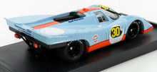 PORSCHE - 917K SCUDERIA JWA GULF N 30 WINNER 1000Km BUENOS AIRES 1971 JO SIFFERT - DEREK BELL - LIGHT BLUE ORANGE Scale model car on Vroomi