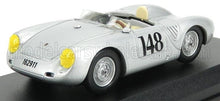PORSCHE - 550RS N 148 2e AOSTA- GRAN SAN BERNARDO 1957 WOLFGANG VON TRIPS - ARGENT - Vroomi