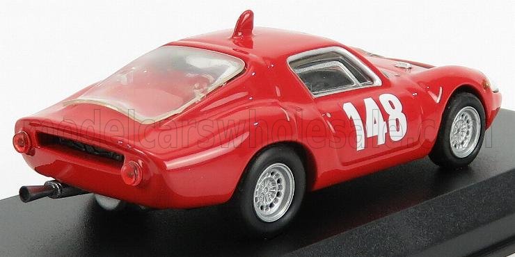 FIAT - 1300OT ABARTH N 148 SWISS MOUNTAIN GP 1967 TONIE HEZEMANS - RED - Vroomi