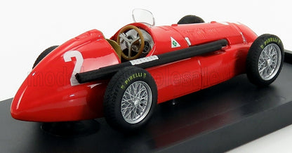 ALFA ROMEO - F1 158 N° 2, VAINQUEUR DU GRAND PRIX DE GRANDE-BRETAGNE ET D'EUROPE, NINO FARINA, CHAMPION DU MONDE 1950 - Rouge Maquette de voiture sur Vroomi