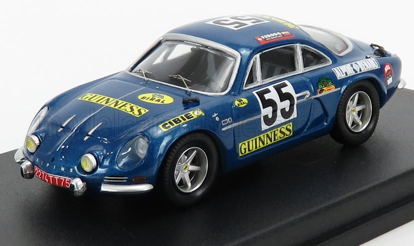 RENAULT | ALPINE A110 N 55 WINNER CLASS 1000km SPA 1970 J.M.JACQUEMIN - B.PALAYER