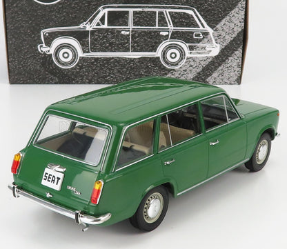 SEAT FIAT - 124 FAMILIARE 1968 - VERDE