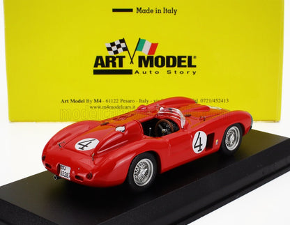 FERRARI - 860 MONZA ch.0628 N 4 SWEDISH GP 1956 J.M.FANGIO - E.CASTELLOTTI - RED GREEN