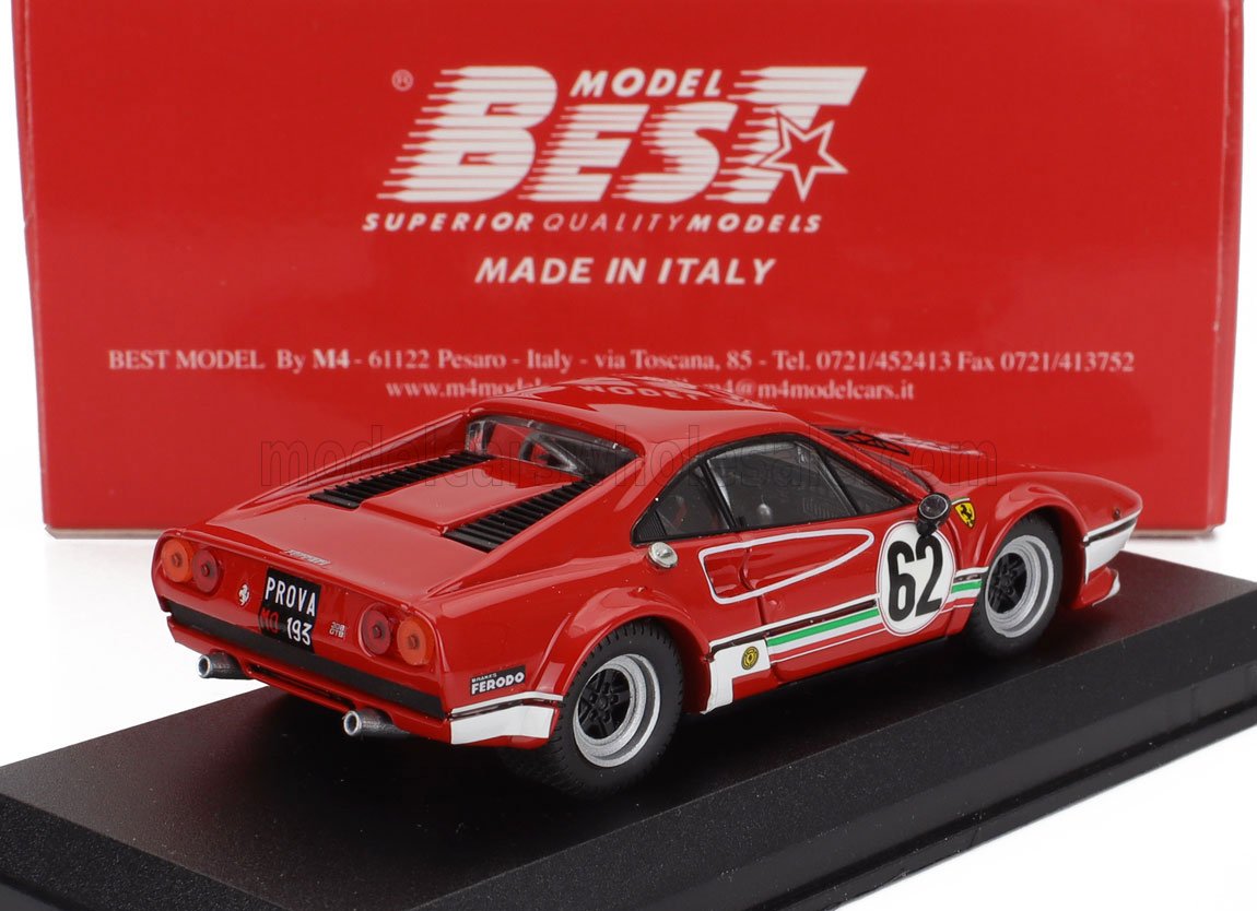 FERRARI - 308 GTB LM N 62 HAVIRON INTERNATIONAL 1981 M.DANTINNE - RED WHITE - Vroomi