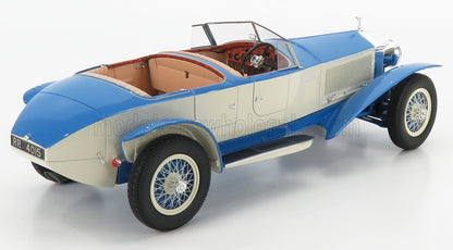 ROLLS ROYCE - VEICOLO SPERIMENTALE PHANTOM ch.10EX DI BARKER CABRIOLET 1926 - AZZURRO E BIANCO