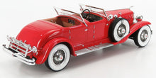 DUESENBERG - SJ 2608 TORPEDO PHEATON WALKER CABRIOLET OPEN 1930 - RED
