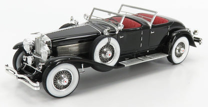 DUESENBERG – SJ 2608 TORPEDO PHEATON WALKER CABRIOLET OPEN 1930 – SCHWARZ