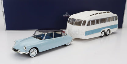 CITROËN - DS19 CON ROULEAU 1960 - BLU E BIANCO