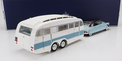 CITROËN - DS19 CON ROULEAU 1960 - BLU E BIANCO