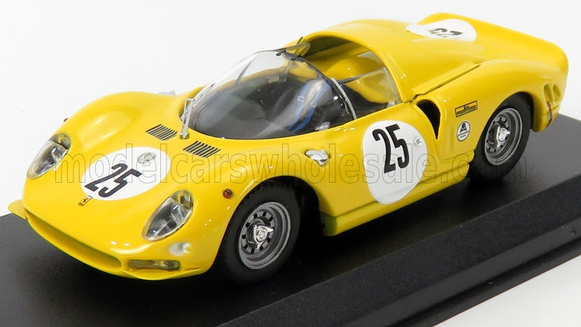 FERRARI - 365P2 SPIDER N 25 24h DAYTONA 1966 BIANCHI - LANGLOIS - YELLOW - Vroomi