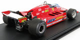 FERRARI | F1  126CX COMPREX TURBO N 27 USA OVEST LONG BEACH GP 1981 G.VILLENEUVE - CON VETRINA - WITH SHOWCASE