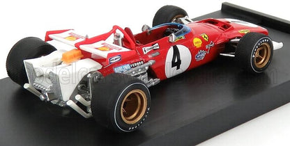 FERRARI - F1 312B N. 4 VINCITRICE DEL GP D'ITALIA 1970 CLAY REGAZZONI - ROSSO BIANCO modellino in scala modellino Vroomi