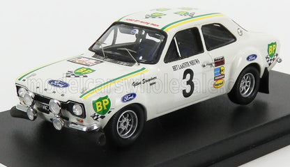 FORD ENGLAND  ESCORT MKI N 3 VAINQUEUR DU RALLYE D'YPRES 1972 G.STAEPELAERE - A.AERTS - WHITE - Vroomi