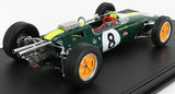 LOTUS | F1 CLIMAX 25 N 8 WORLD CHAMPION WINNER ITALY GP 1963 JIM CLARK - CON VETRINA - WITH SHOWCASE