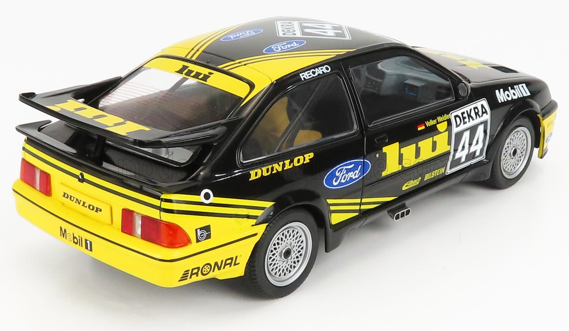 FORD ENGLAND  SIERRA RS500 COSWORTH N 44 24h NURBURGRING 1989 V.WEIDLER - NOIR JAUNE - Vroomi